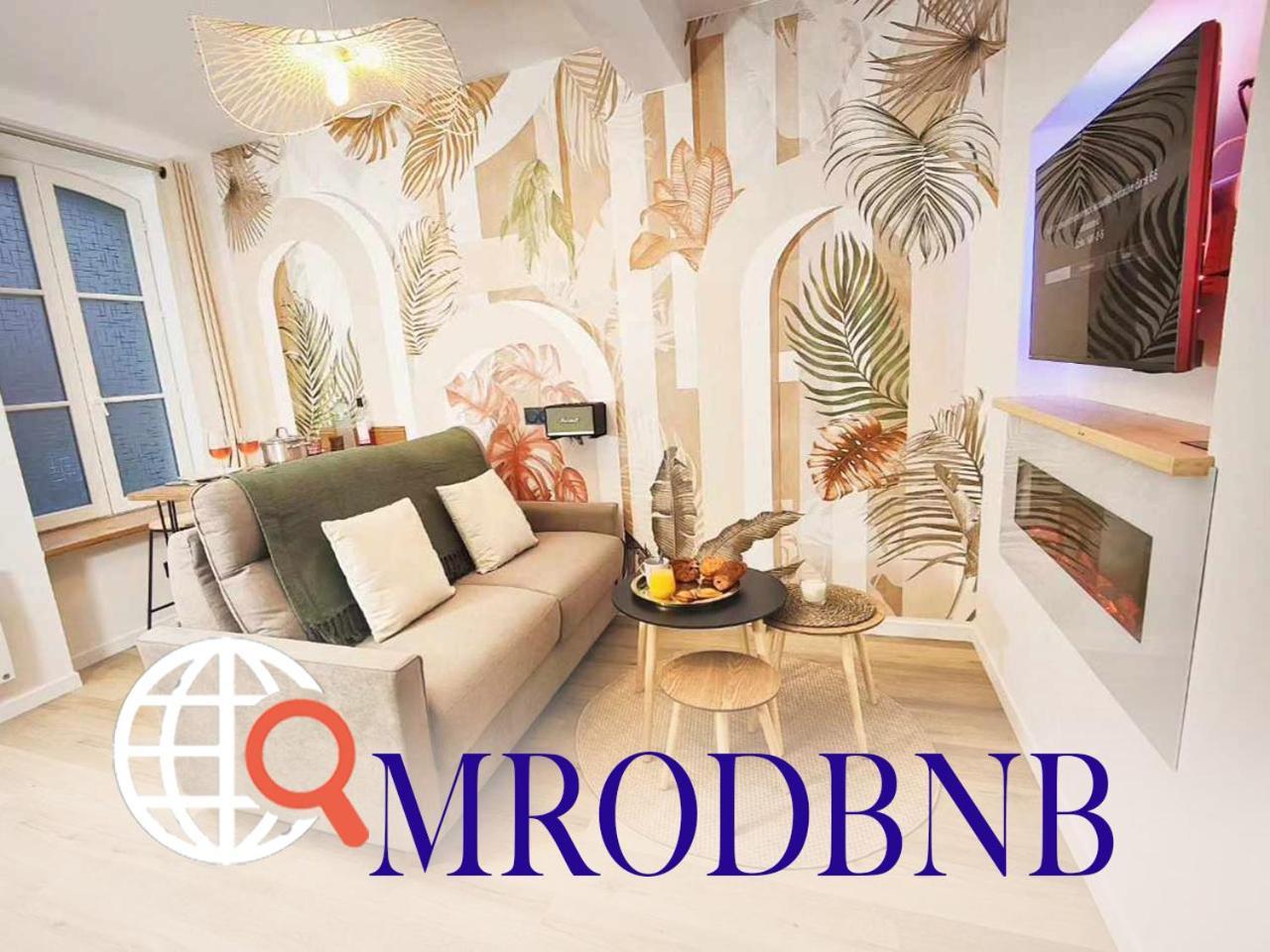 La Merveille By Mrodbnb - Appart Neuf - Vue Mer - 25M Plage & Resto - Cine - Cheminee - Popcorn Κανκάλ Εξωτερικό φωτογραφία